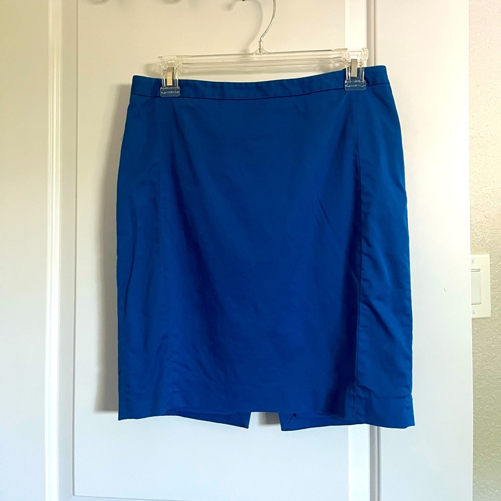 Royal Blue Pencil Skirt